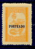 ! ! Macau - 1951 Postage Due 1 A - Af. P 51 - NGAI - Timbres-taxe