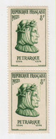 PETRARQUE - 1956 - YT N° 1082  Variété - Neufs