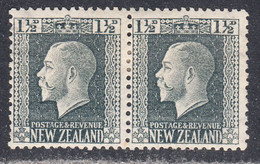 New Zealand 1915-30 Mint Mounted, Pair, Perf 14x13.5, Sc# ,SG 416 - Ungebraucht