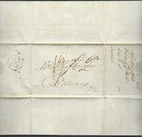 Lac De Londres  9/06/1819 Ecrite Pour Bordeaux , Marque Angleterre En Noir  Taxe Manuscrite 17 ?? - Aw 13802 - ...-1840 Precursores