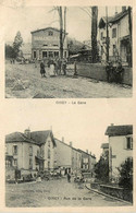 Cirey Sur Blaise 52 * CPA Ancienne Stéréo 2 Vues * La Gare & Rue De La Gare - Cirey Sur Vezouze