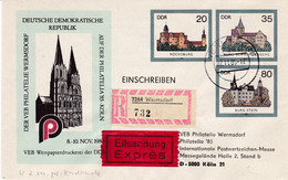 DDR,  U 2 Mit Privatem Zudruck , Oo - Enveloppes - Oblitérées