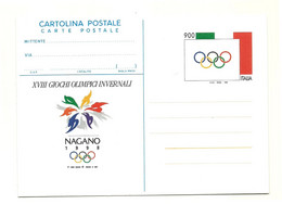 1998 - Italia C235 Olimpiadi Di Nagano - Cartolina Postale - Inverno1998: Nagano