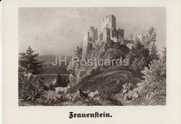 Frauenstein By Ludwig Richter - Sachsische Burgen - Saxon Castles - DDR Germany - Unused - Frauenstein (Erzgeb.)