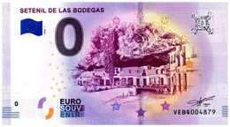 Billet Touristique - 0 Euro - Espagne - Setenil De Las Bodegas - (2018-1) - Pruebas Privadas