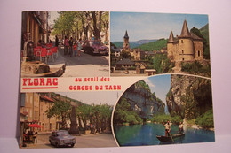 FLORAC  - Au Seuil Des  Gorges Du Tarn    - MULTIVUES   -  ( Pas De Reflet Sur L'original ) - Le Pont De Montvert