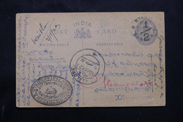 INDE - Entier Postal Surchargé Pour Mangalore En 1923  - L 74934 - 1911-35 King George V