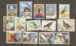 Greece  Birds  Various Values As Shown On Scan - Sammlungen