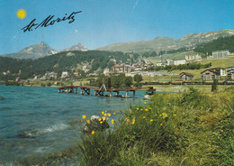 St. Moritz (Schaden, Sehe Scans); Stempel 'Energie, Denk Mit Spar Mit!' - Sankt Moritz