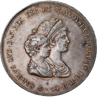 Monnaie, États Italiens, TUSCANY, Charles Louis, 10 Lire, 1807, SUP, Argent - Toscane