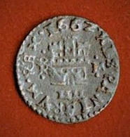 ESPAGNE / PETITE MONNAIE DE CUIVRE / 1662 / A IDENTIFIER - Da Identificare