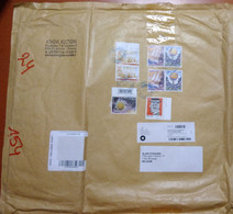 GRECIA - GREECE - GRECE - GRIECHENLAND - 2014 - 8 Stamps + Barcode - Registered - Big Envelope - Viaggiata Da Athems Per - Cartas & Documentos