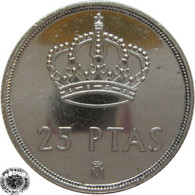 LaZooRo: Spain 25 Pesetas 1982 UNC - 25 Pesetas