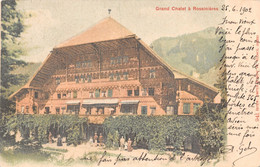 Pension Grand Chalet Rossinière - Rossinières - Animée - Rossinière