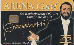 NETHERLANDS - ARENA CARD - LUCIANO PAVAROTTI - Andere & Zonder Classificatie