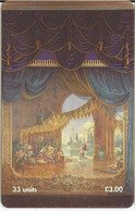 ISLE OF MAN - THE STAGE AND CURTAIN - 6.000EX - Man (Isle Of)