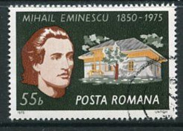 ROMANIA 1975 Eminescu 125th Anniversary Used.  Michel 3262 - Gebraucht