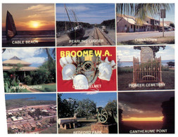 (U 16) Australia - WA - Broome 9 Views (NATC513) - Broome