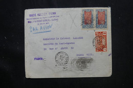 CONGO - Enveloppe Commerciale De Pointe Noire Pour La France  Par Avion En 1936 - L 75095 - Covers & Documents