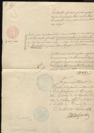 Document Daté De 1782, Nombreux Cachets, Superbe - 1815-1830 (Dutch Period)