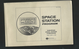 Juin 1970 - Projet De Construction De La Station De L'espace Par Space Divison North America Rockwel , 156 Pages  FAU 92 - Ingénierie