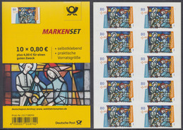 !a! GERMANY 2020 Mi. 3574 MNH Folioset(10) (self-adhesive) - Christmas - 2011-2020