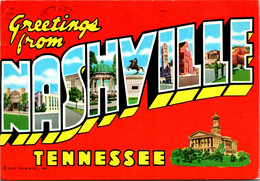 Tennessee Greetings From Nashville 1984 - Nashville