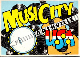 Tennessee Nashville Greetings From Music City U S A 1985 - Nashville