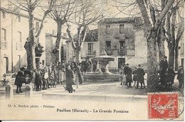 CARTE PAULHAN (HERAULT)  LA GRANDE FONTAINE - Paulhan