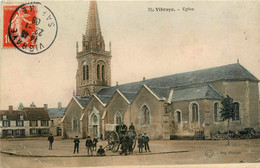 Vibraye * La Place De L'église * Enfants - Vibraye