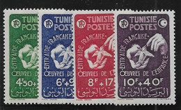 Tunisie N°320/323 - Neuf ** Sans Charnière - TB - Ungebraucht