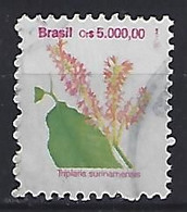 Brazil 1992  Flowers  (o) Mi.2500 - Used Stamps