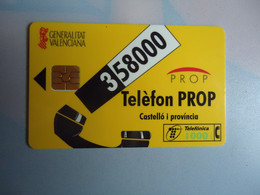 SPAIN   USED CARDS  ADNERSTISING  TIR 51000 - Autres & Non Classés