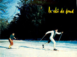 LE SKI DE FOND * Sports D'hiver * Thème Sport Ski Skieur - Winter Sports