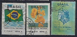 Brazil 1991-93  NVI  (o) Mi.2419,2457,2557 - Usati