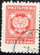 Polska - Polen - P4/5 - (°)used - 1953 - Michel 26 - Wapen - Dienstzegels