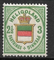 Allemagne   Heligoland         N° 16  Neuf  *       B/TB   - Heligoland