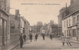 MONCOUTANT. - La Rue Principale - Moncoutant