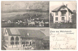 SUISSE SO Carte Multivues Gruss Aus WELSCHENROHR Mitteldorf, Gasthaus Kreuz - Other & Unclassified