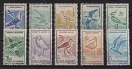 Roumanie - N°3921 à 3930 - Faune - Oiseaux - Cote 5.50€ - * Neufs Avec Trace De Charniere - Unused Stamps