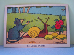 LES ILLUSTRATEURS. B. RABIER. FANTAISIE. LES ESCARGOTS. LES SOURIS. 100_0727GRT - Rabier, B.