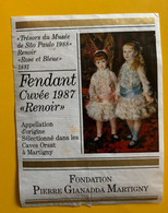16713 -  Cuvée Renoir 1987 Fendant  Fondation Pierre Gianadda - Kunst