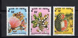 Wallis And Futuna 1979 - Fauna , Flowers - Stamps 3v - Complete Set - MNH** Excellent Quality - Autres & Non Classés