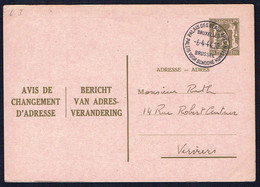 Changement D'adresse N° 6 I FN (texte Français/Néerlandais) - Circulé - Circulated - Gelaufen - 1944. - Adreswijziging