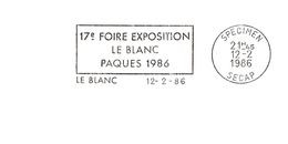 Département De L'Indre - Le Blanc - Flamme Secap SPECIMEN - Freistempel