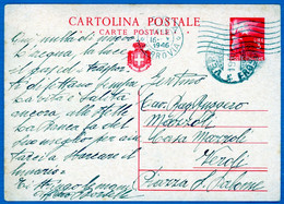 °°° Francobolli N. 4349 - Cartolina Postale Luogotenenza Viaggiata °°° - Andere & Zonder Classificatie