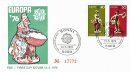 Germany - Mi-Nr 890/891 FDC (f618)- - 1971-1980