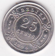 Belize. 25 Cents 1994  Elizabeth II, En Cupronickel. KM# 117 - Belize