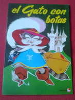 SPAIN ANTIGUO CUENTO DE CUENTOS FHER EL GATO CON BOTAS COLECCIÓN NIEVE 1973 VER FOTOS Y DESCRIPCIÓN PUSS IN BOOTS TALE.. - Kinder- Und Jugendbücher