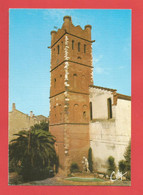 C.P.M. ( 66 ) " CANET   "  L'EGLISE  -Jolie Vue Générale   X 2pht. - Canet En Roussillon